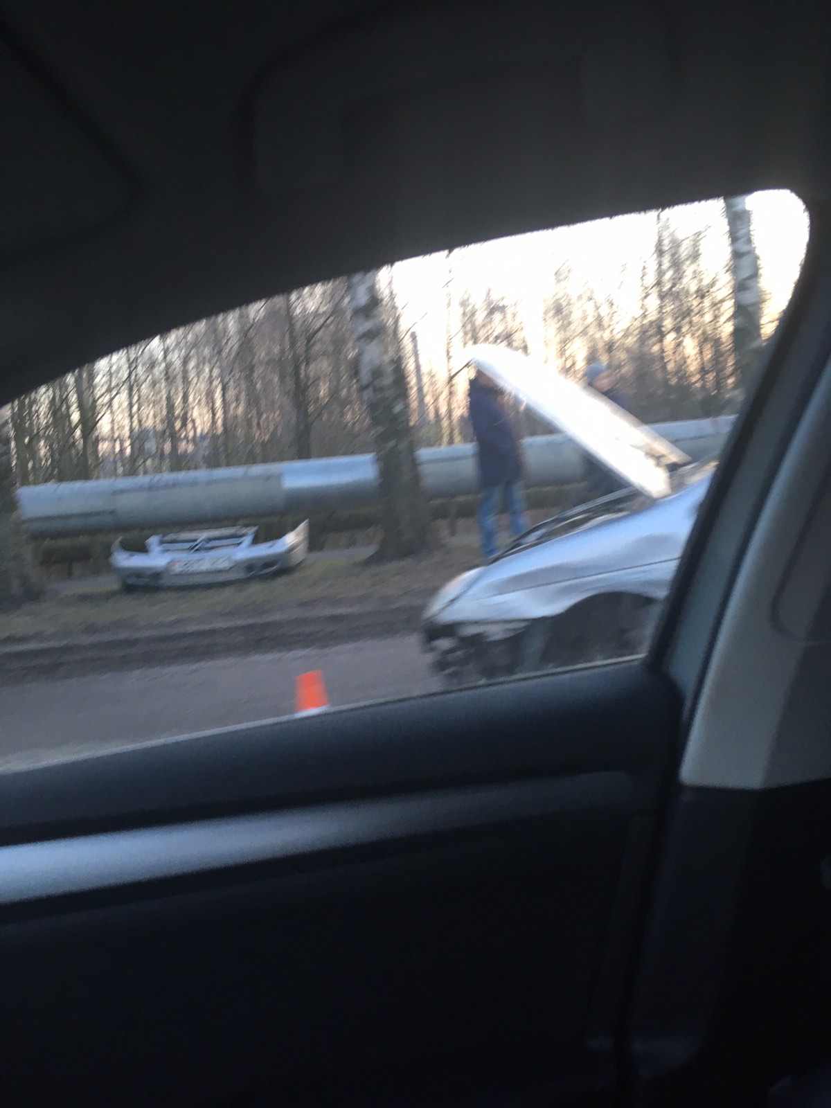 В Пинске в аварию попали несколько автомобилей