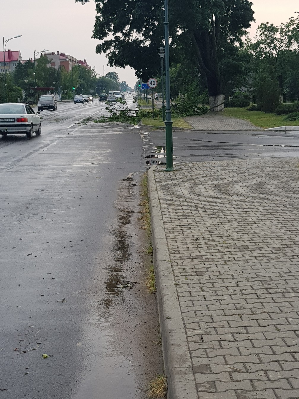 В Дрогичине и Березе выпал град размером с яйцо. ФОТО